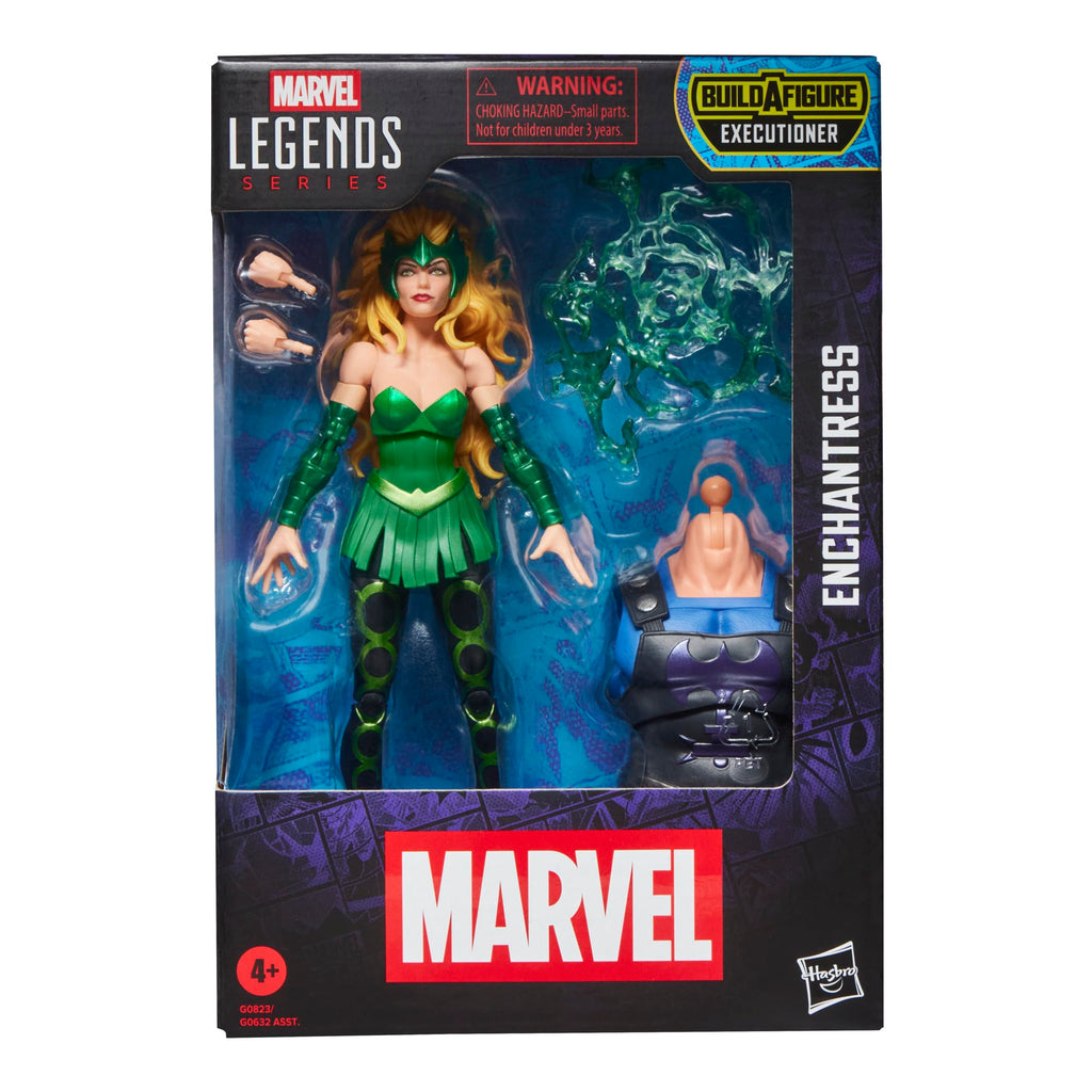 Marvel Legends Series Enchantress, Thor Comics Collectible 6-Inch Scale Action