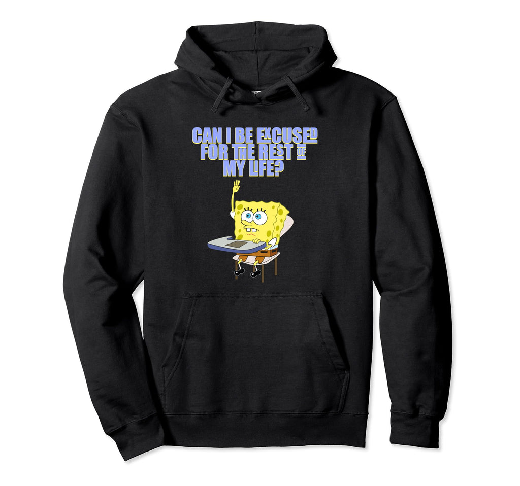 Mademark x SpongeBob SquarePants - SpongeBob SquarePants - Can I Be Excused Pullover Hoodie