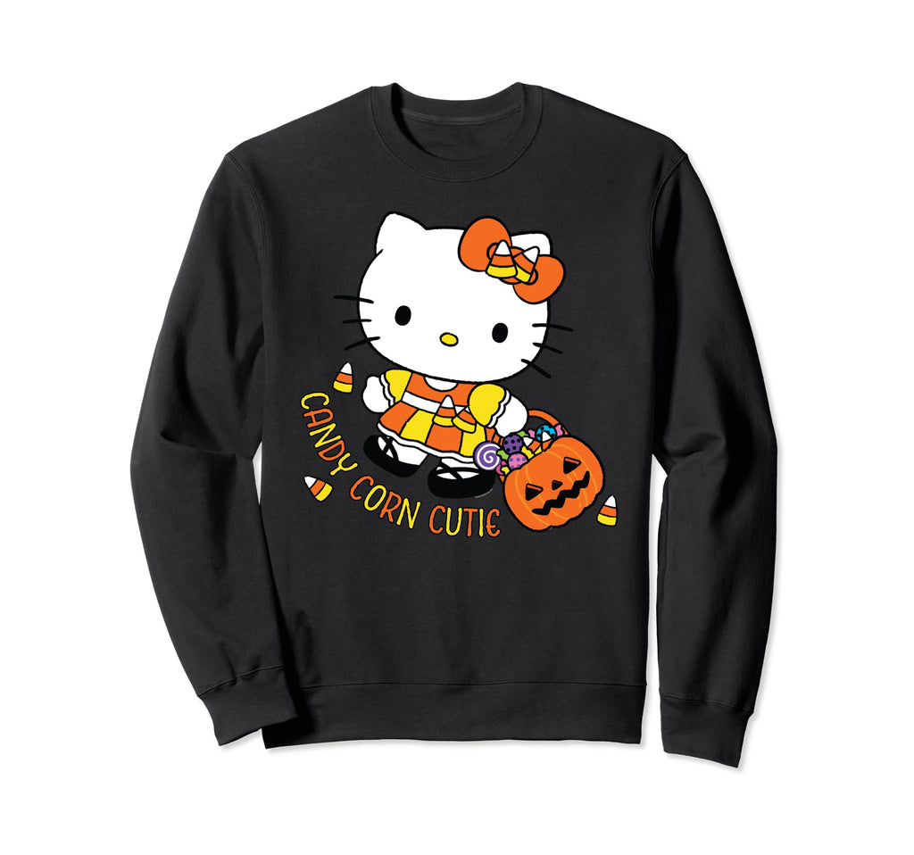 Hello Kitty Candy Corn Cutie Halloween Sweatshirt