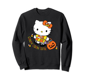 Hello Kitty Candy Corn Cutie Halloween Sweatshirt
