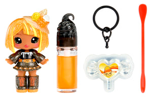 Yummiland x Halloween Lip Gloss Doll - Blair Treats Includes DIY Lip Gloss + Keychain, Cosmetic Play, Seasonal Halloween Collectible, Ages 4+