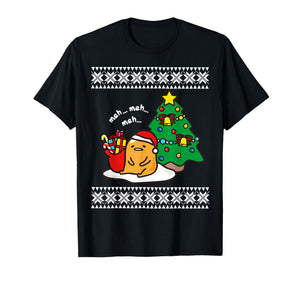 Gudetama Ugly Christmas Sweater Tee T-Shirt