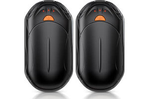 AI Hand Warmers Rechargeable 2 Pack, AI Smart Chips Electric Hand Warmers, 20Hrs Long Safe Heat, Portable Pocket Heater, Gifts for Christmas, Outdoor, Hunting, Golf, Camping Accessories