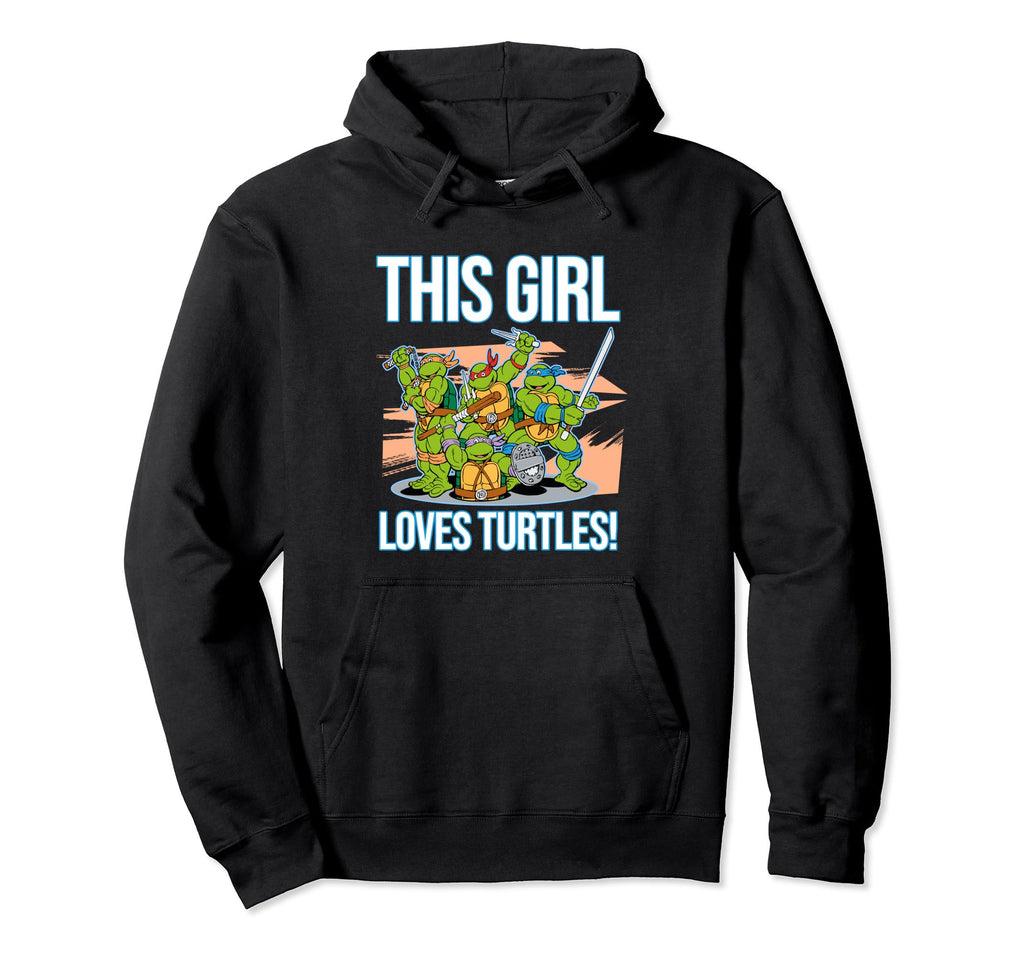 Mademark x Teenage Mutant Ninja Turtles - This Girl Loves Turtles Pullover Hoodie