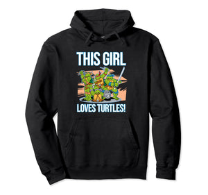 Mademark x Teenage Mutant Ninja Turtles - This Girl Loves Turtles Pullover Hoodie