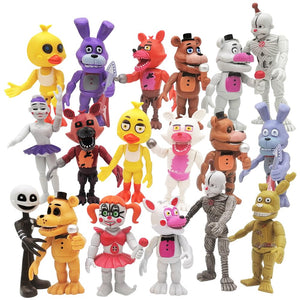 Action Figure Toy, 18 Pcs Game Figures Toys, Movable Joints Toys Dolls, Collectible Figure Gifts for Kids, Colourful