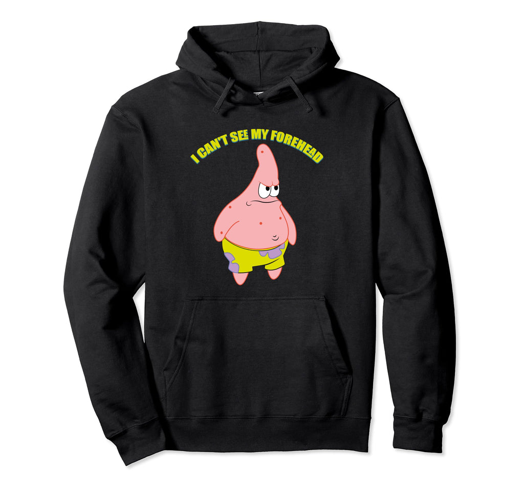 Mademark x SpongeBob SquarePants - Patrick Star - I Can't See my Forehead Pullover Hoodie
