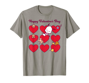 Pochacco Happy Valentine's Day T-Shirt Small