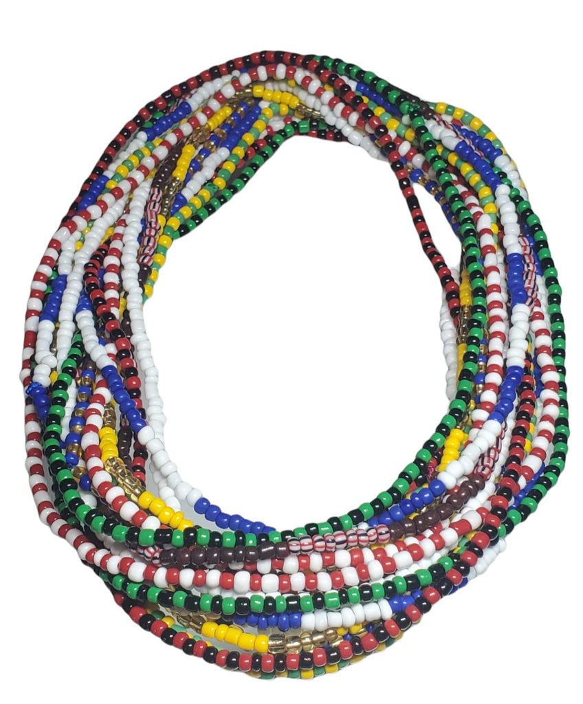 9 pcs Santeria Bead Necklace Set Eleke- Orula Eleggua Shango Yemaya Obbatala Oya Oshun Oggun Ochosi - Babalawo Ifa Yoruba