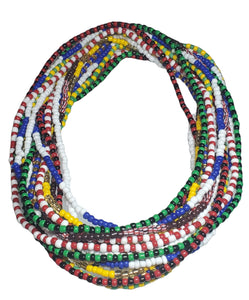 9 pcs Santeria Bead Necklace Set Eleke- Orula Eleggua Shango Yemaya Obbatala Oya Oshun Oggun Ochosi - Babalawo Ifa Yoruba