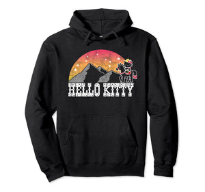 Hello Kitty Wild West Hoodie Pullover Hoodie