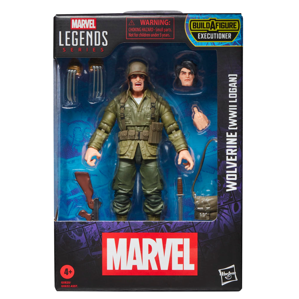Marvel Legends Series Wolverine (WWII Logan), X-Men Comics Collectible 6-Inch Scale Action