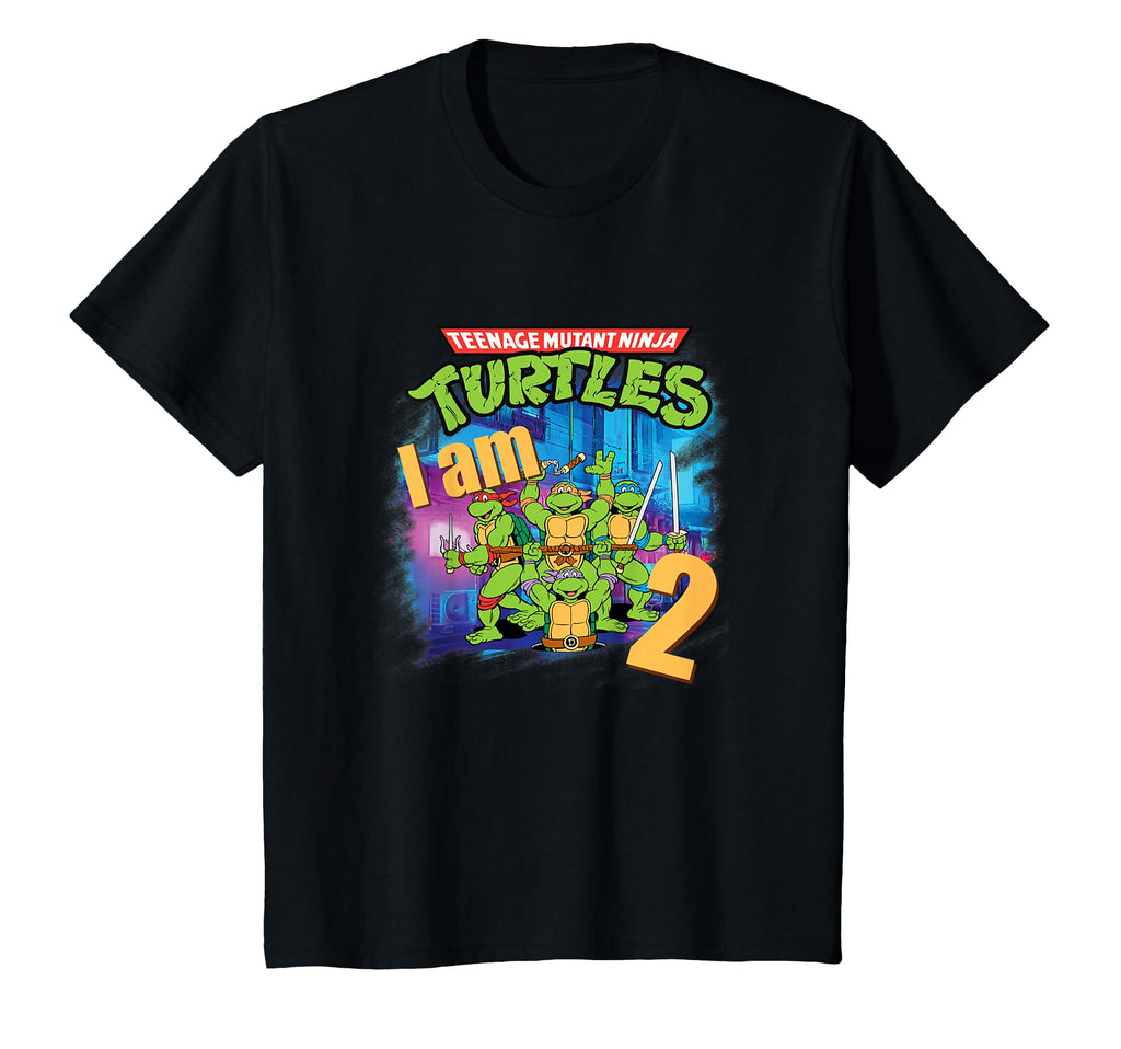 Mademark x Teenage Mutant Ninja Turtles - Kids Original Teenage Mutant Ninja Turtles Second Birthday 2 2nd T-Shirt