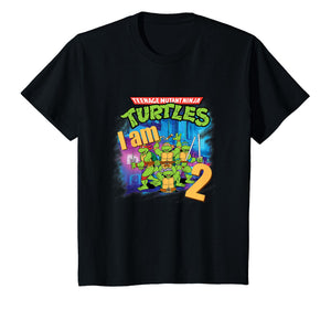 Mademark x Teenage Mutant Ninja Turtles - Kids Original Teenage Mutant Ninja Turtles Second Birthday 2 2nd T-Shirt