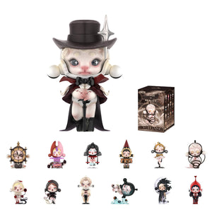 POP MART SKULLPANDA Image Of Reality Series Figures, SKULLPANDA Blind Box Figures, Random Design Action Figures Collectible Toys Home Decorations, Holiday Birthday Gifts for Girls and Boys, Single Box