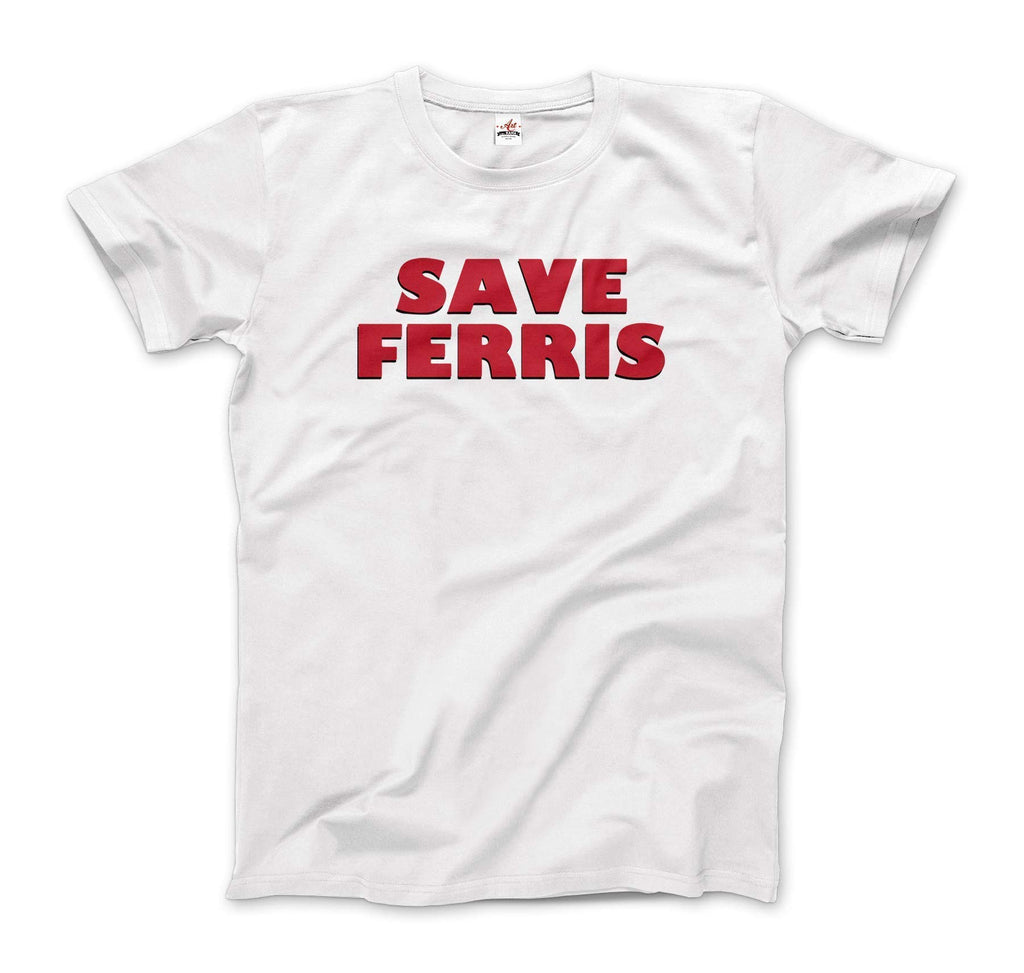 Art-O-Rama Save Ferris T-Shirt (Adults, Kids, Short & Long Sleeve) Black