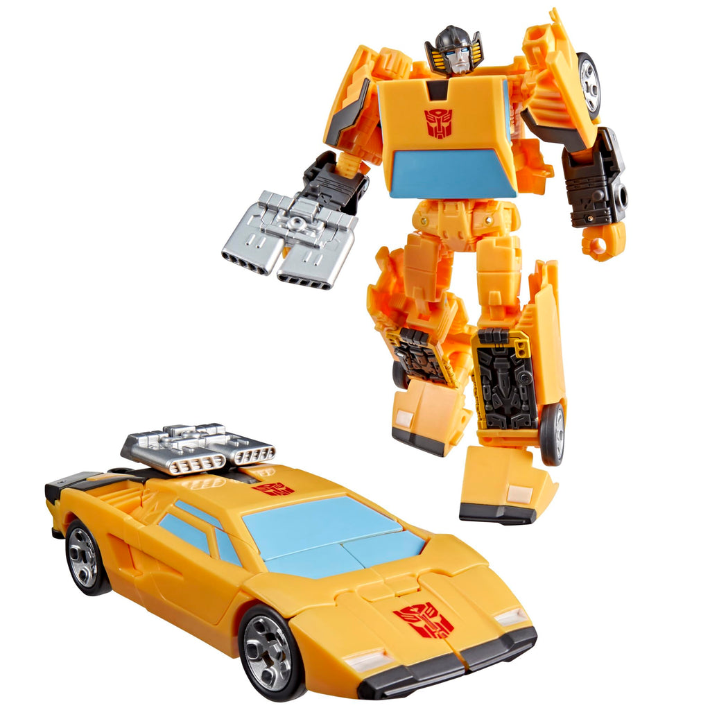 Transformers Studio Series The The Movie Sunstreaker Deluxe Class 4.5-Inch Converting Action Figure, Robot Toys for Ages 8+
