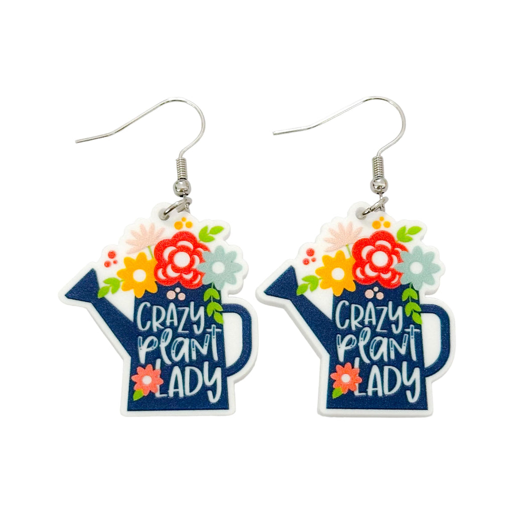 Crazy Plant Lady Earrings