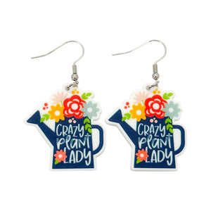 Crazy Plant Lady Earrings