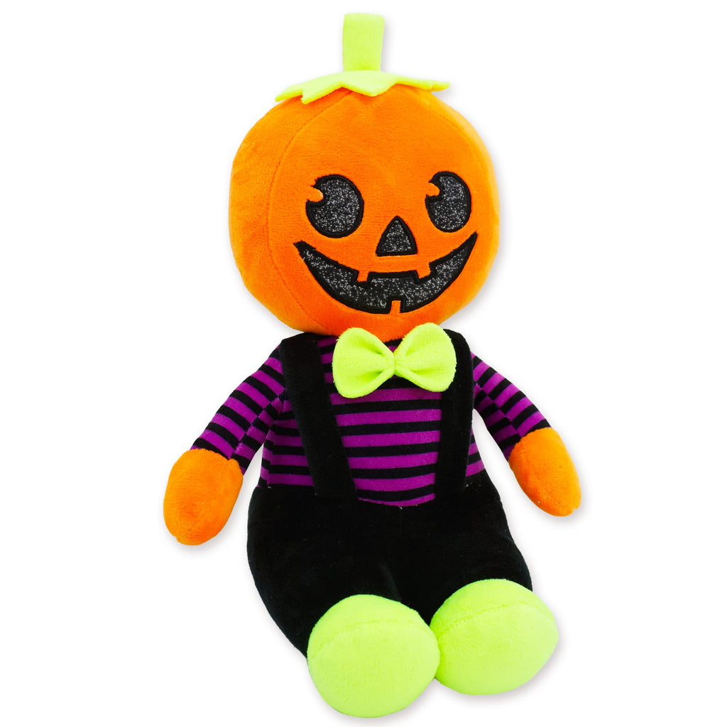 June Garden 12" Sweet Dolly Halloween Pumpkin - Stuffed Ultra Soft Baby Doll for Kids