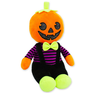 June Garden 12" Sweet Dolly Halloween Pumpkin - Stuffed Ultra Soft Baby Doll for Kids