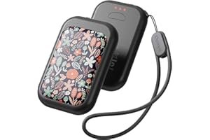 OCOOPA Magnetic Rechargeable Hand Warmers 2 Pack, Card-Style Electric AI Hand Warmers 5000mAh, Pocket Portable Hands Heater, UL Certified, for Men Women, Hunting Essentials, UT4 Young