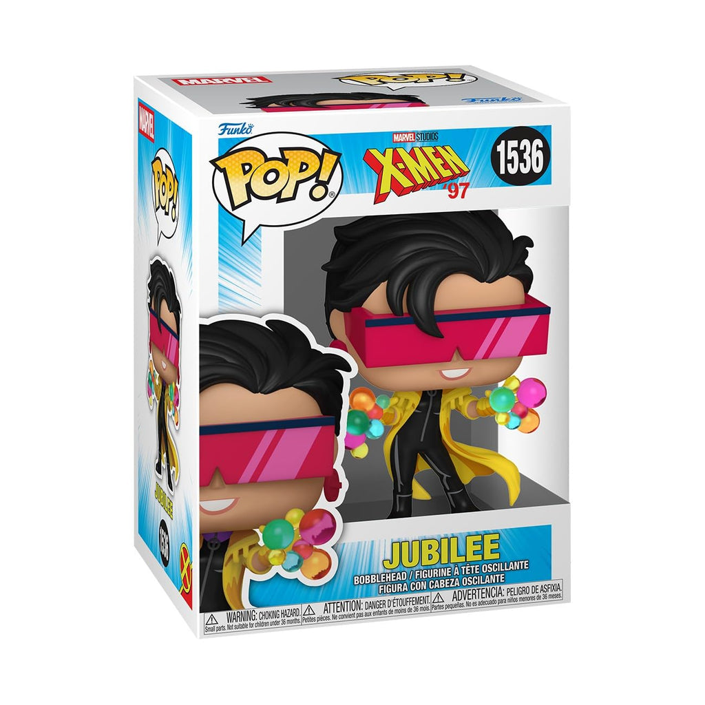 Funko Pop! Marvel: X-Men'97 - Jubilee - 1/6 Odds for Rare Chase Variant - Collectable Vinyl Figure - Gift Idea - Official Merchandise - Toys for Kids & Adults - Comic Books Fans