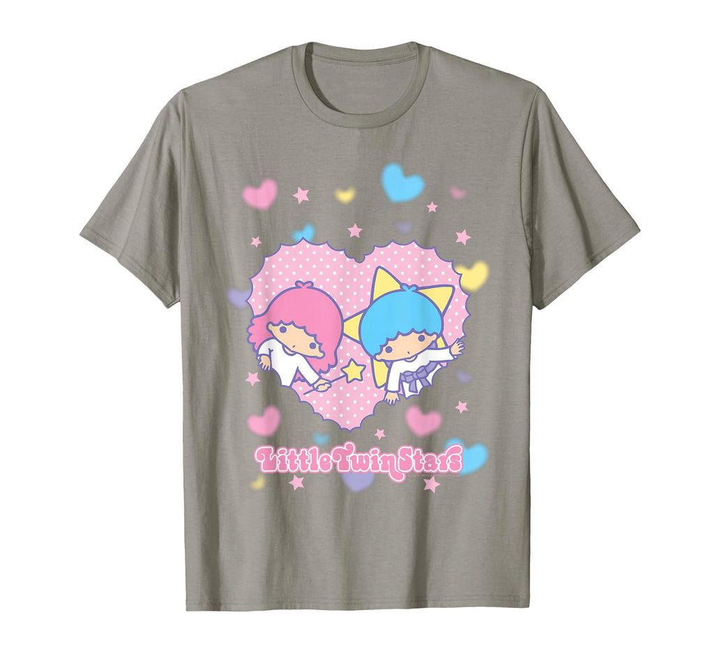 Little Twin Stars Retro Logo Valentine Tee T-Shirt