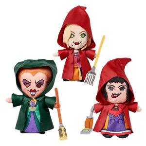 Disney Store Sanderson Sisters Plush Set – Hocus Pocus – Trio Set – Small 6 inch – Winifred, Sarah & Mary – Bewitching Halloween Magic – Collector's Special