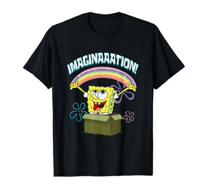 Mademark x SpongeBob SquarePants - SpongeBob SquarePants Imaginaaation Box Funny T-Shirt
