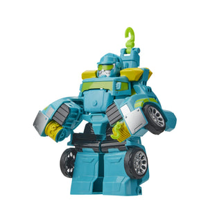 Transformers Playskool Heroes Rescue Bots Academy Hoist Converting Toy Robot, 6" Action Figure, Kids Ages 3 & Up