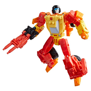 Transformers Age of The Primes Targetmaster Sureshot, Deluxe Class 5.5-Inch Converting Action Figure, Robot Toys for Ages 8+