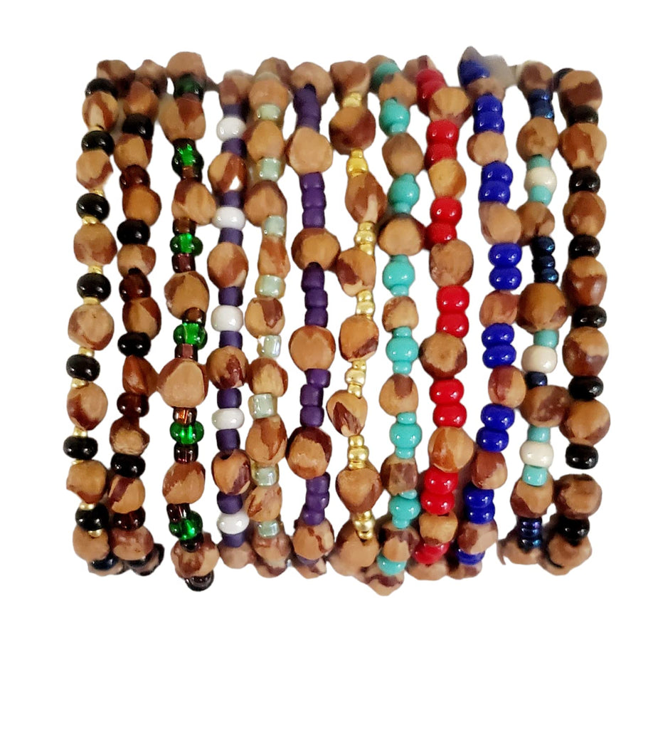 Dzabahe Jewelry Stretch Ghost Bead Bracelet