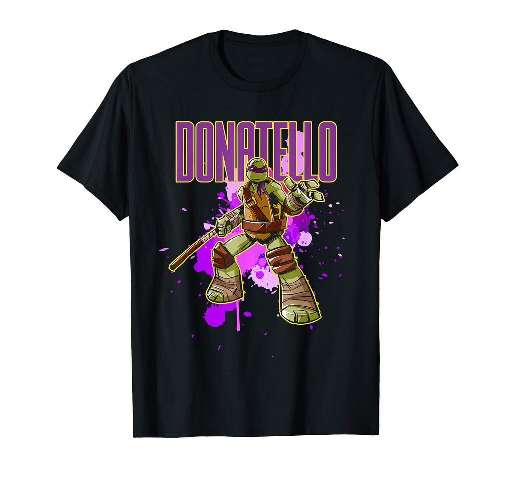 Mademark x Teenage Mutant Ninja Turtles - Dontatello - Purple Splatter Paint T-Shirt