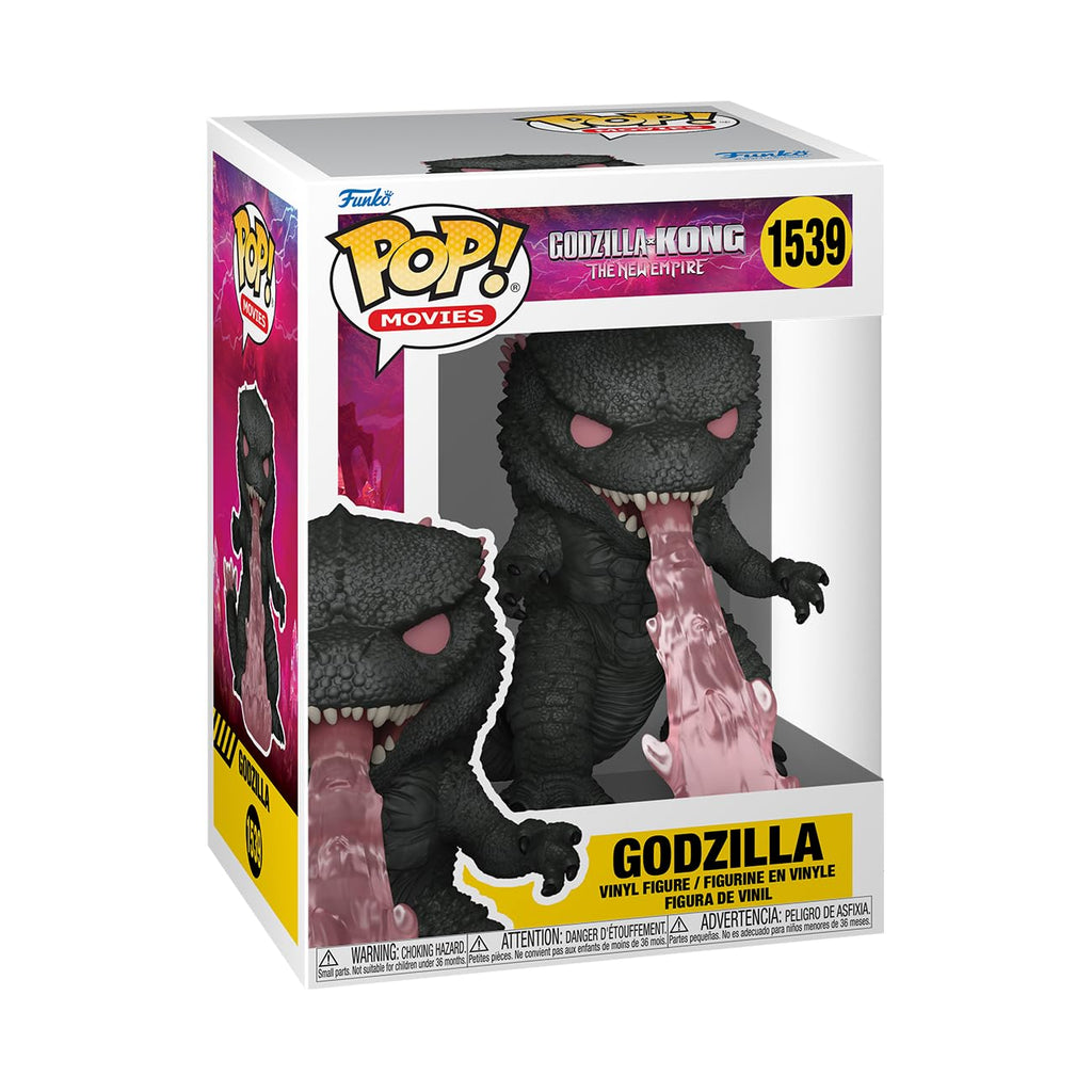 Funko POP! Movies: Godzilla X Kong: The New Empire - Godzilla with Heat-Ray - Collectable Vinyl Figure - Gift Idea - Official Merchandise - for Kids & Adults - Movies Fans