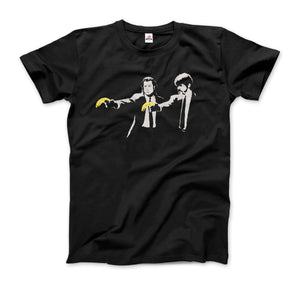 Banksy Banana Fiction Street Art T-Shirt (Adults, Kids, Short & Long Sleeve)