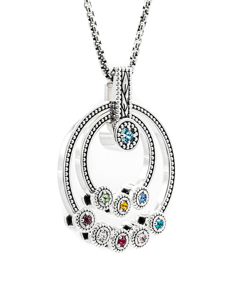 Generations of Life - Grandmothers family birthstone necklace