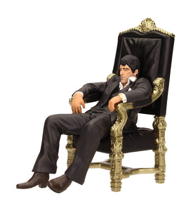 Movie Icons Scarface: Tony Montana Throne 7" Figure