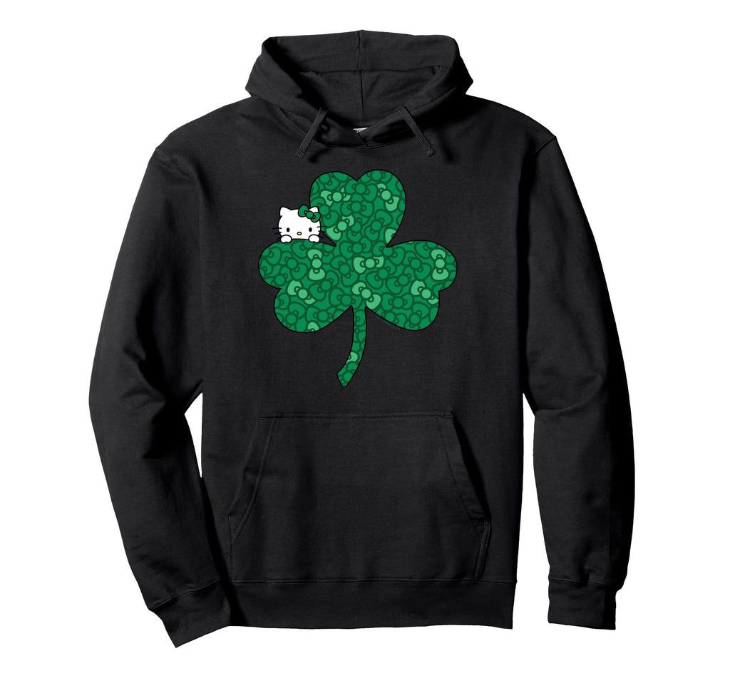 Hello Kitty Clover & Bows Saint Patrick's Day Pullover Hoodie