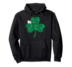 Hello Kitty Clover & Bows Saint Patrick's Day Pullover Hoodie