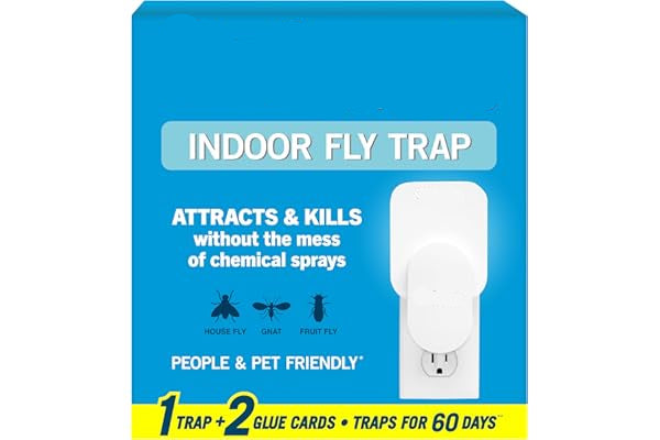 Safer Brand Home Indoor Fly Trap packaging on a white background