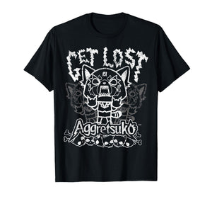 Aggretsuko Get Lost Rage Tee Shirt T-Shirt
