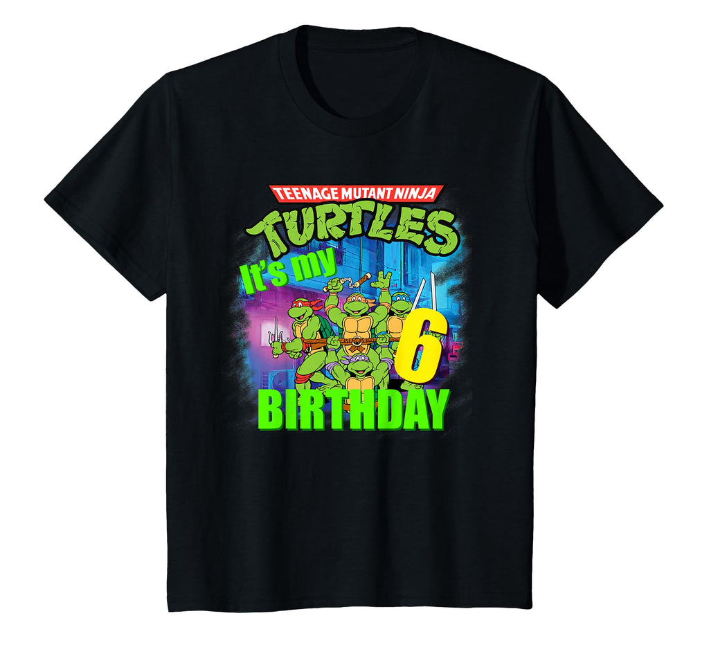 Mademark x Teenage Mutant Ninja Turtles - Original Teenage Mutant Ninja Turtles Sixth Birthday 6th T-Shirt
