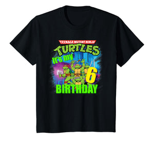 Mademark x Teenage Mutant Ninja Turtles - Original Teenage Mutant Ninja Turtles Sixth Birthday 6th T-Shirt