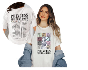 Princess Tour Shirt, Princess Characters Shirt, Girl Trip Shirt, Tour Shirt, Princess Pinky Shirt, Girls Concert Shirt.