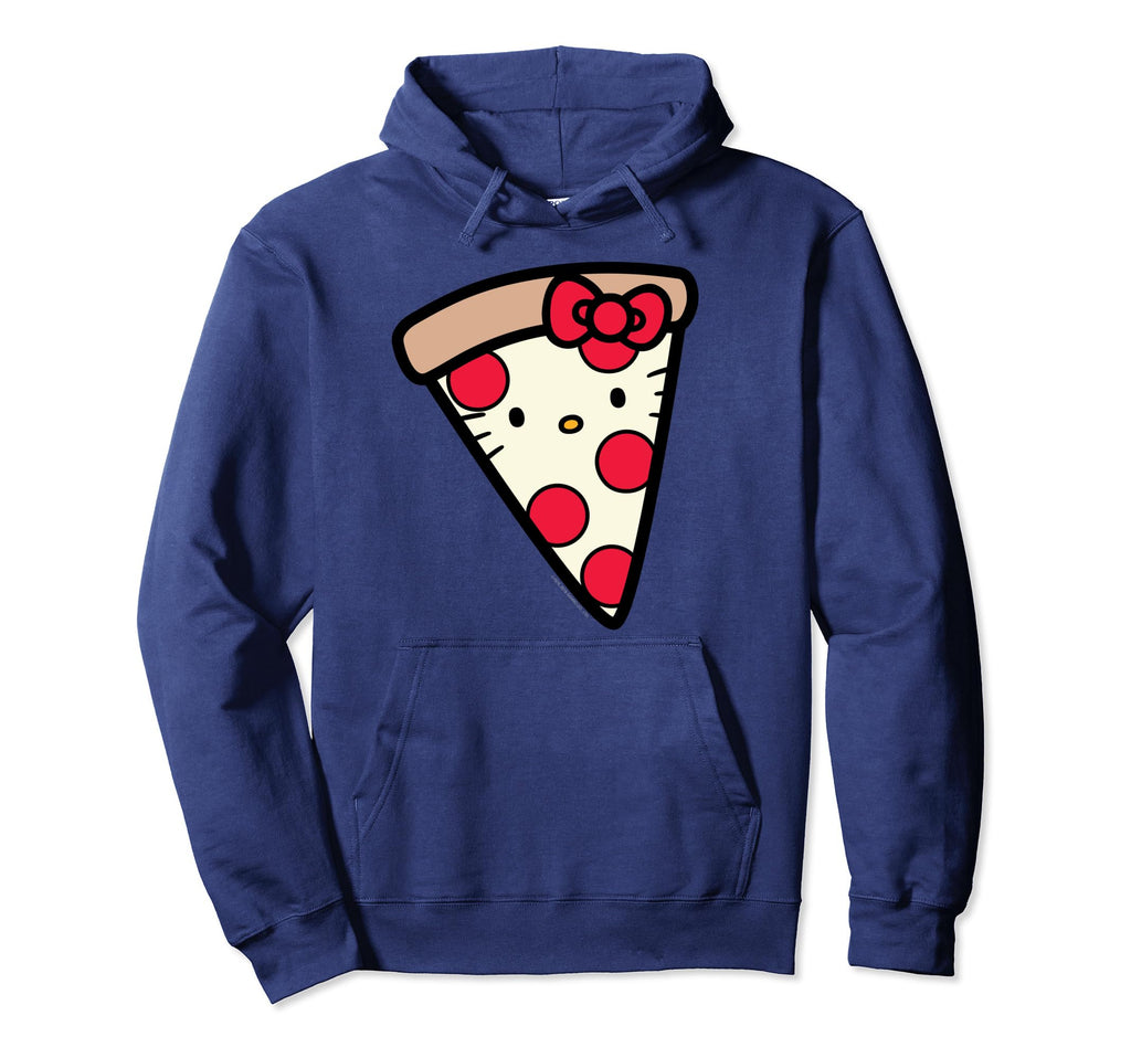Hello Kitty Pizza Slice Hoodie Pullover Hoodie