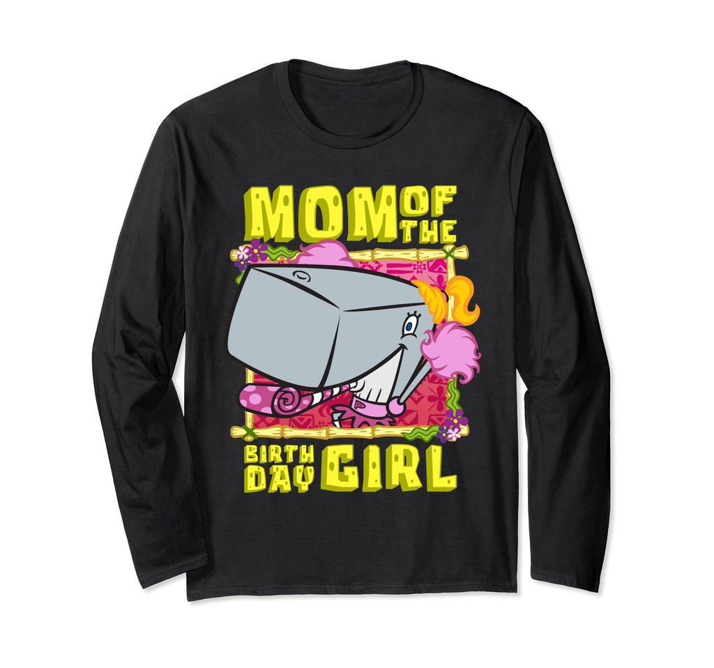 Mademark x SpongeBob SquarePants - SpongeBob Pearl Krabs Mom of the Birthday Girl Mother Gift Long Sleeve T-Shirt