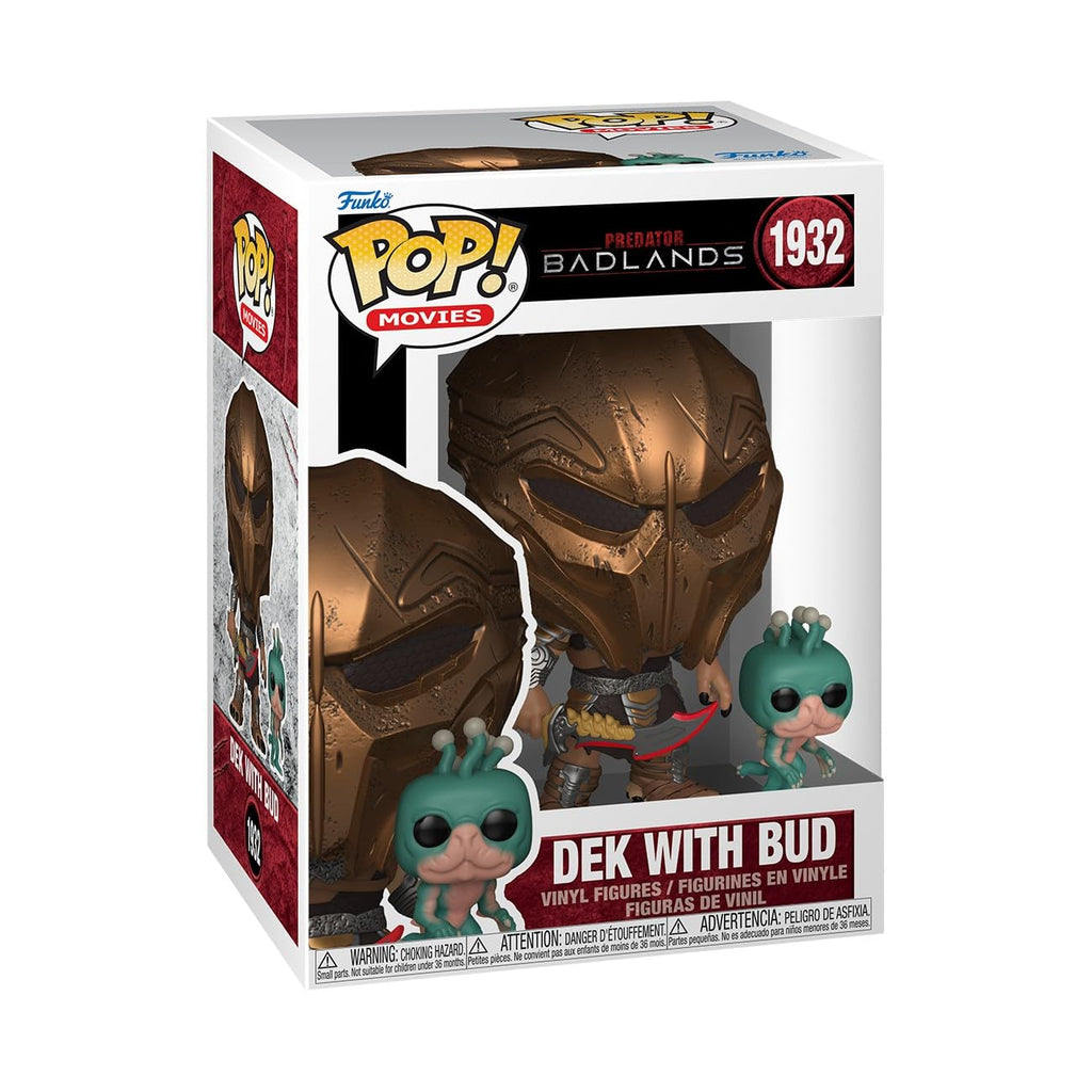 Funko Pop!&Buddy: Predator Badlands - DEK with Bud - Collectable Vinyl Figure - Gift Idea - Official Merchandise - Toys for Kids & Adults - Movies Fans - Model Figure for Collectors and Display