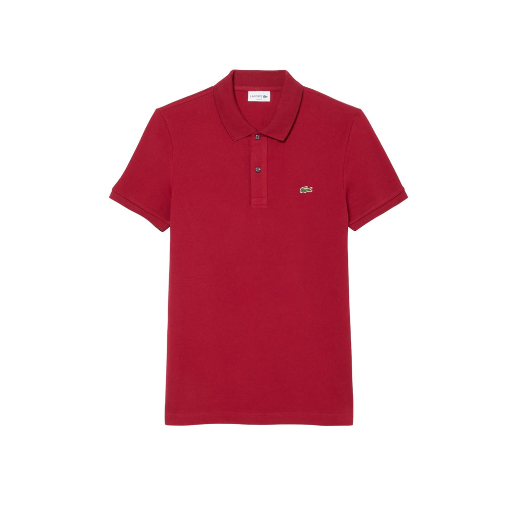 Lacoste Men's Slim Fit L.12.12 Piqué Polo Shirt, Bordeaux, XX-Large