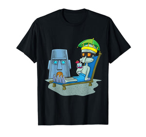 Mademark x SpongeBob SquarePants - Squidward Sunbathing T-Shirt